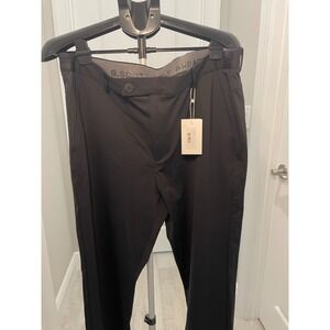 Boston Scott Men's Athletic Performance Golf Pants Black size 38 X 32 NWT